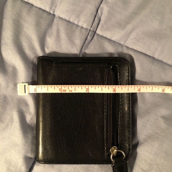 Coach New York black leather bifold wallet - Picture 6 of 7